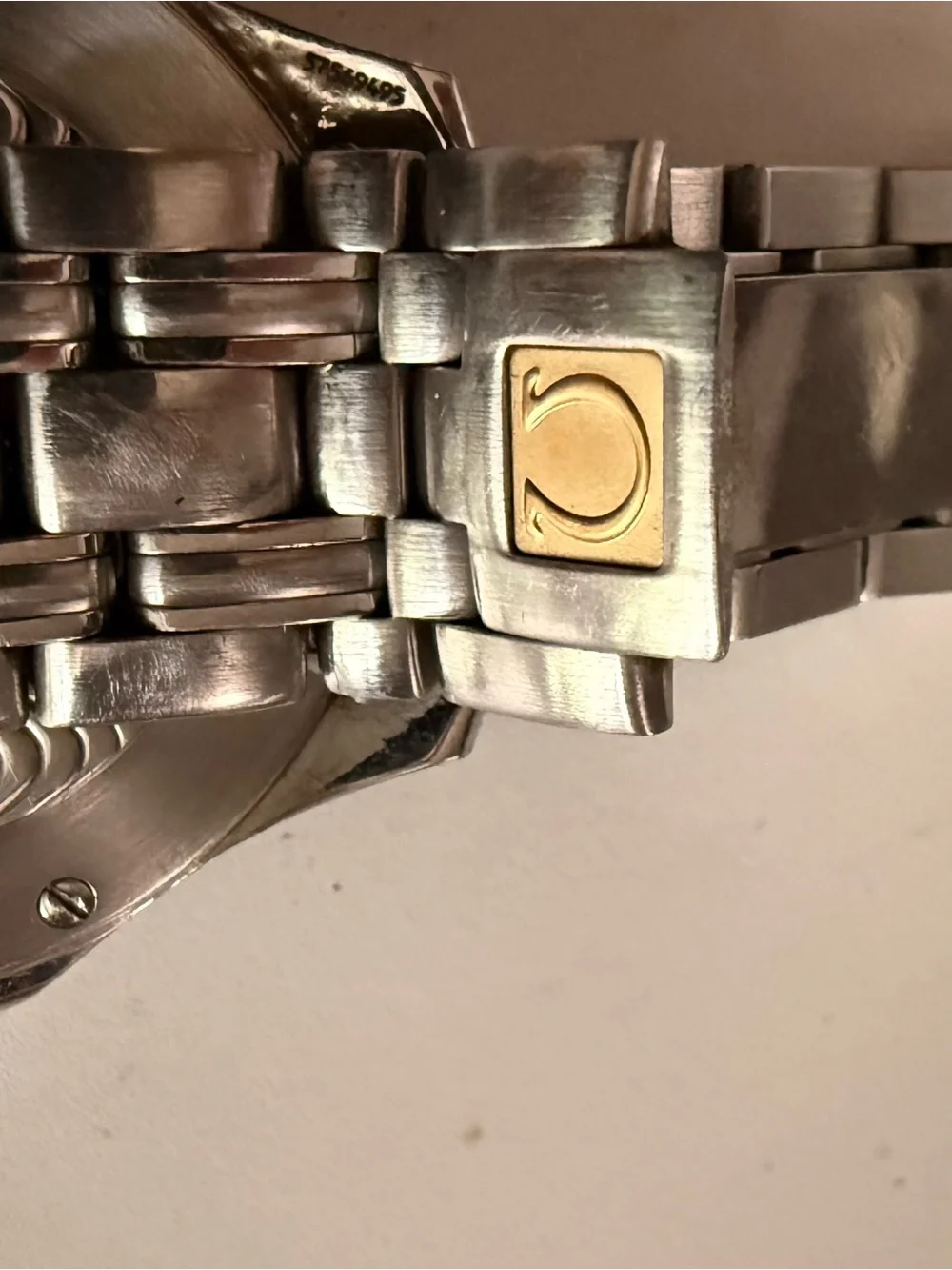 Rare Omega Seamaster digital quartz watch with Blue Dial